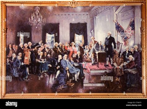 Howard chandler constitution hi-res stock photography and images - Alamy