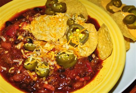 Tex-Mex Chili with Beans - The Border Cook - Mexican and Tex-Mex Cuisine