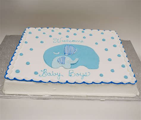 Mother and Baby Elephant Cake