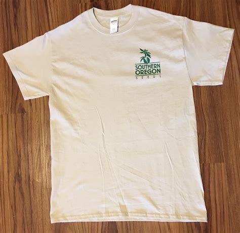 Men's Tan T-Shirt - Southern Oregon Seeds