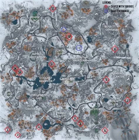 How and Where to get Toroids in Warframe. Caves with Toroids.