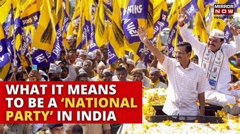 What It Means To Be A ‘National Party’ In India | Times Now