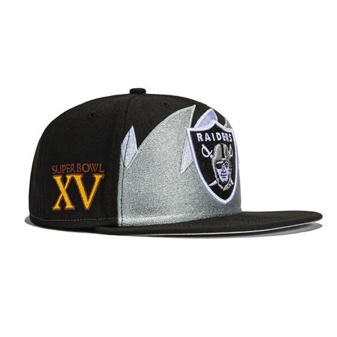 New Era Las Vegas Raiders SharkTooth 1981 Super Bowl Patch Hat 59FIFTY