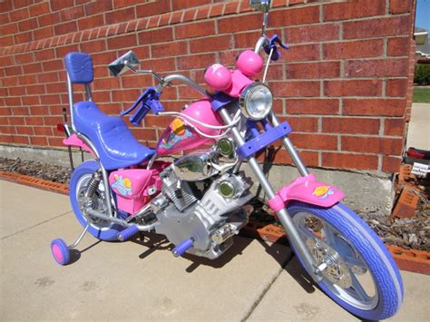 Pink Girls Power Ride on Motorcycle Wheels Kids 6v Harley - Lincoln's ...