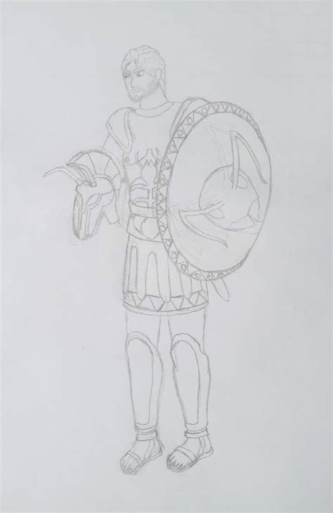 Portrait of Neoptolemus, the Son of Achilles by MythosphereOfInk on DeviantArt