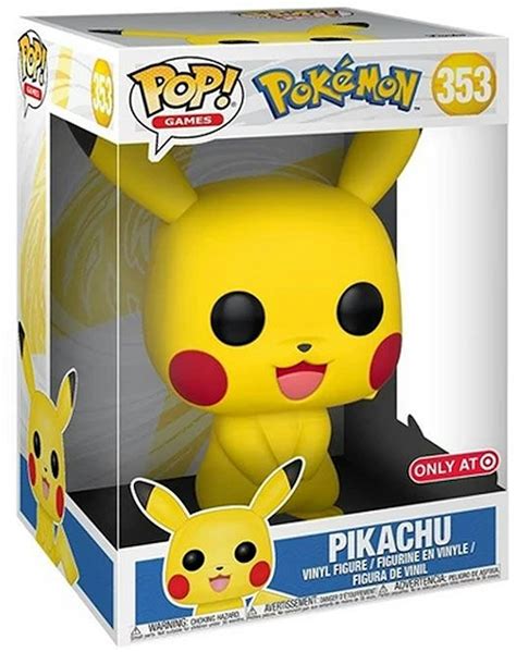 Funko Pop! Games Pokemon Pikachu 10 inch Target Exclusive Figure #353