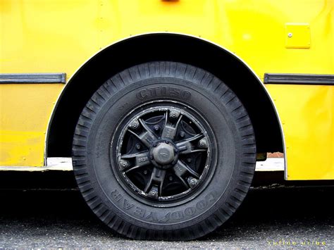 Image - Yellow bus wheel.jpg - WikiJET