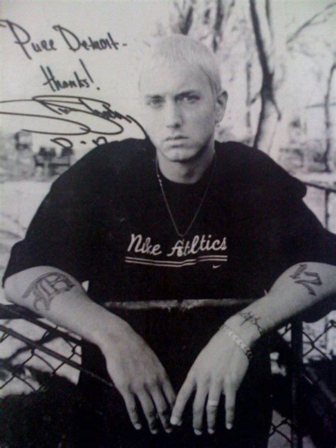 Eminem autograph. PURE DETROIT | Eminem, Pure detroit, Detroit