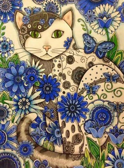 Green-eyed Cat | Cat painting, Cat eyes drawing, Cats illustration