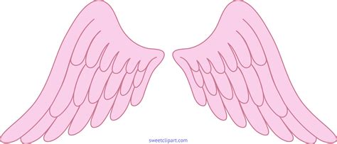 Pink Angel Wings Clip Art