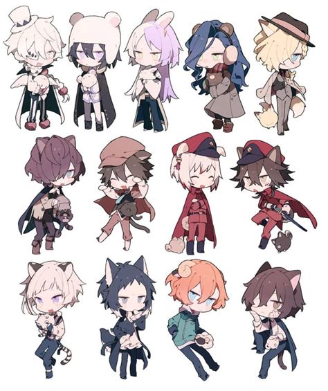 A super cute BSD fanart found on Twitter! : r/BungouStrayDogs