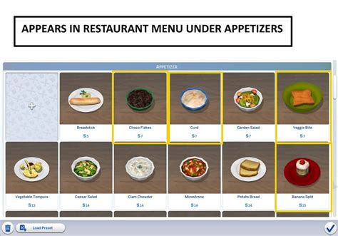 Sims 4 food overhaul - americaboo