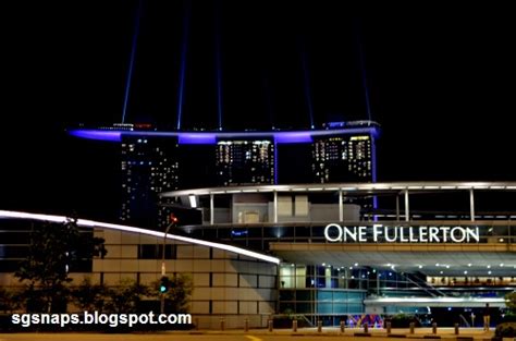 Singapore Snapshots: One Fullerton, Night