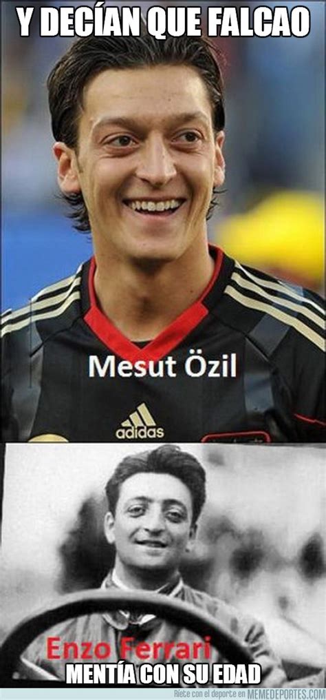 [ MEMEDEPORTES ] Bueno, tal vez Özil cuando deje el fútbol pueda ...