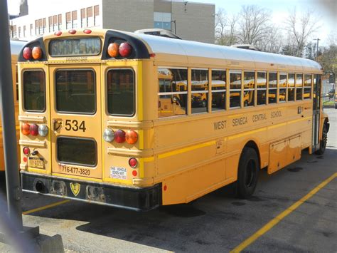 West Seneca Central School 534 | Bus lot - West Seneca, NY | Flickr