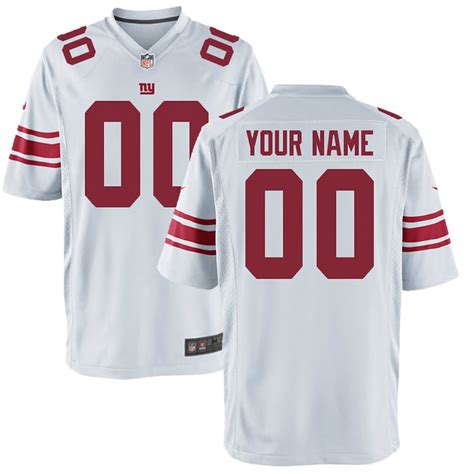 Nike New York Giants Custom Youth Game Jersey