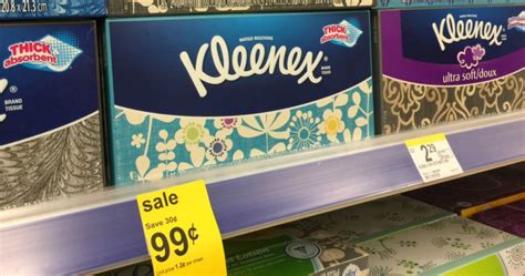 Walgreens: Kleenex and Puffs Facial Tissues Only 74¢ Per Box