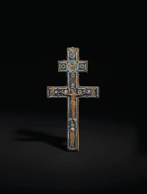 LIMOGES, CIRCA 1190-1210 , PATRIARCHAL CROSS | Christie's