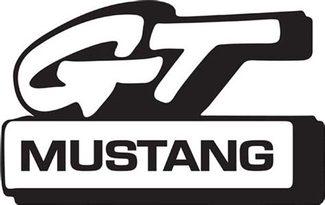 Car Decals - Car Stickers | Ford Mustang GT Car Decal | AnyDecals.com