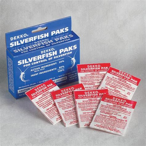 Silverfish Control Packs - Dekko Silverfish Packs - Miles Kimball