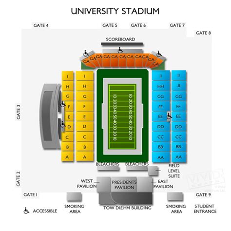 College Park Center Seating Chart