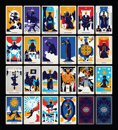 Modern Tarot Cards :: Behance