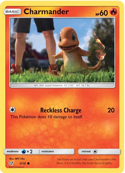 Serebii.net Pokémon Card Database - Pokemon Detective Pikachu - #4 Charmander