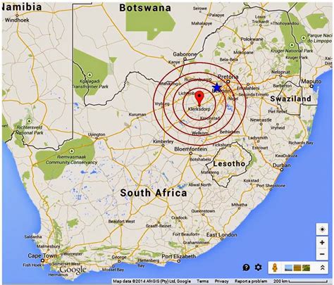 Roots 'n' Shoots: Earthquake hits Central South Africa!