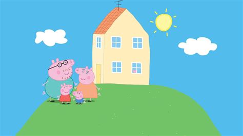 Peppa Pig Zoom Background | Casa de peppa pig, Casa de peppa, Peppa pig ...