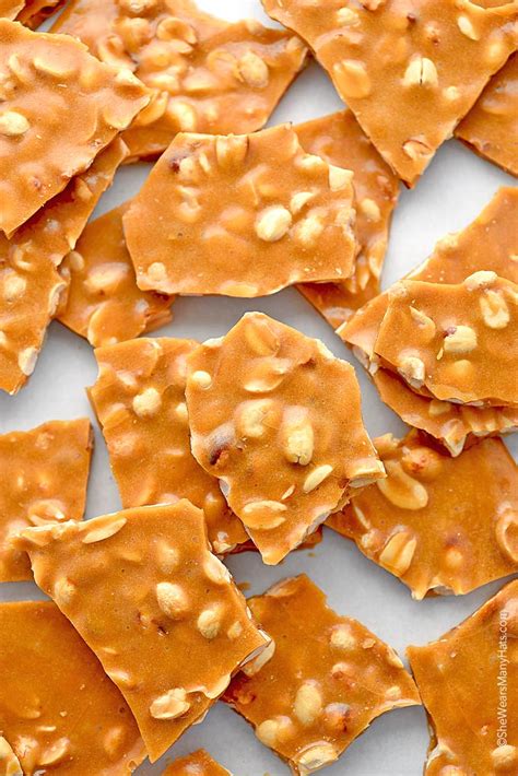 Peanut Brittle Recipe | She Wears Many Hats