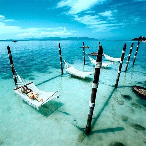 Hammocks over water | Places to travel, Travel dreams, Dream vacations