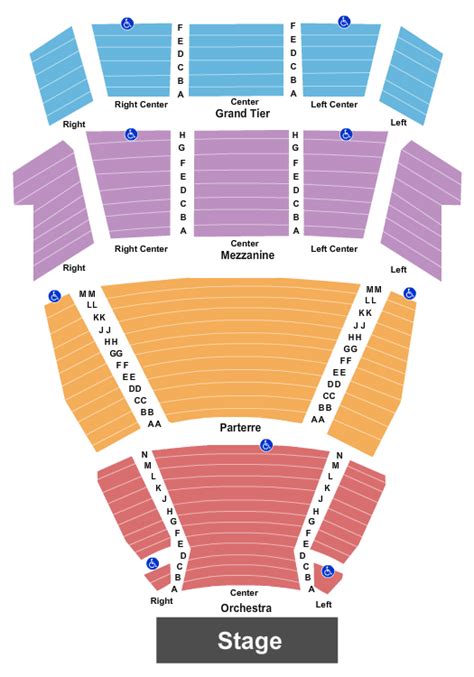 McAllen Performing Arts Center Seating Chart - Mcallen