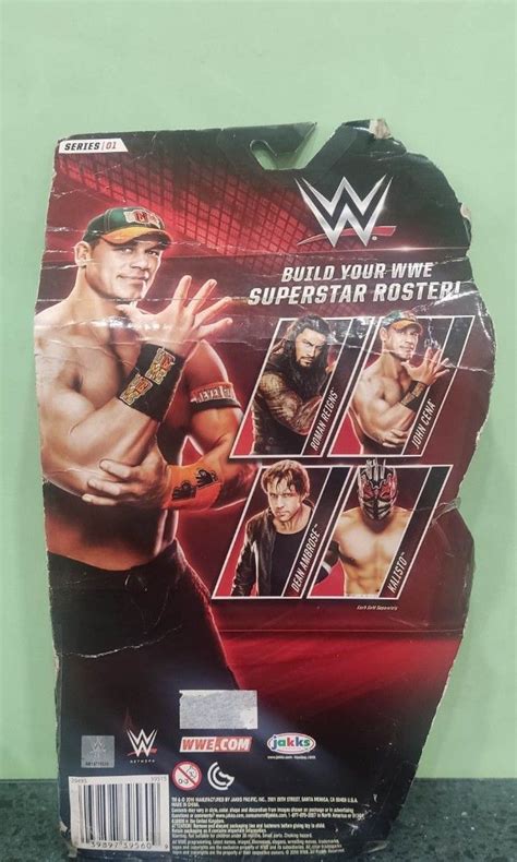 WWE JOHN CENA FIGURE, Hobbies & Toys, Toys & Games on Carousell