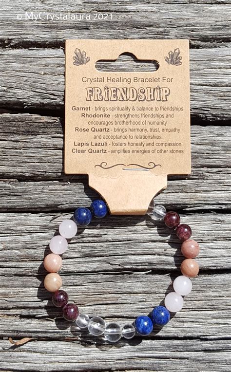 Friendship Bracelet - Crystal Healing Bracelet - My CrystalAura