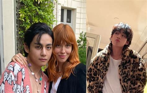 BTS' V went on a date in Paris with a sweet ginger girl named Julia