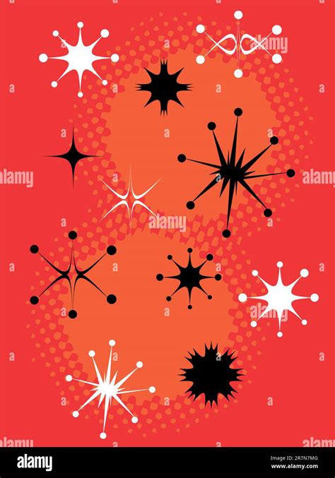 Vintage Stars Clip Art