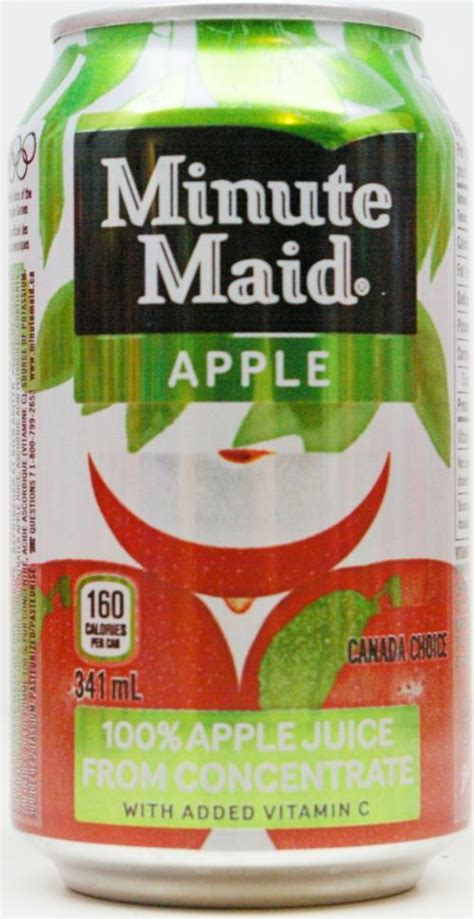 MINUTE MAID-Apple juice-341mL-Canada