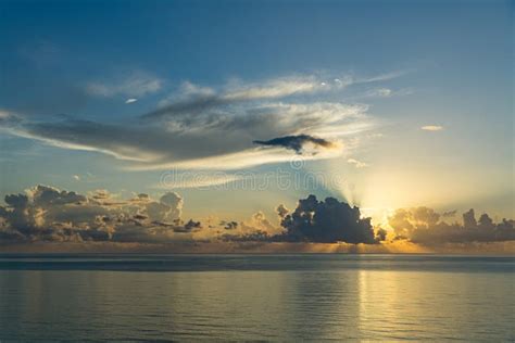 Sunrise Over the Atlantic Ocean Stock Image - Image of intentional, coastline: 154128645