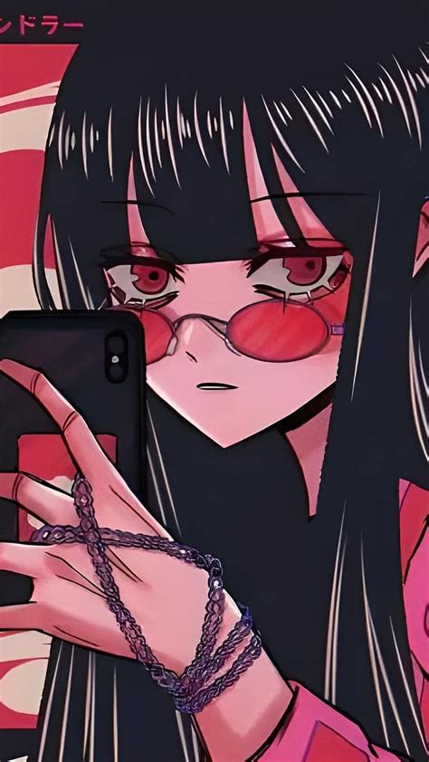 Anime Aesthetic, Mirror Selfie, animated, HD phone wallpaper | Peakpx