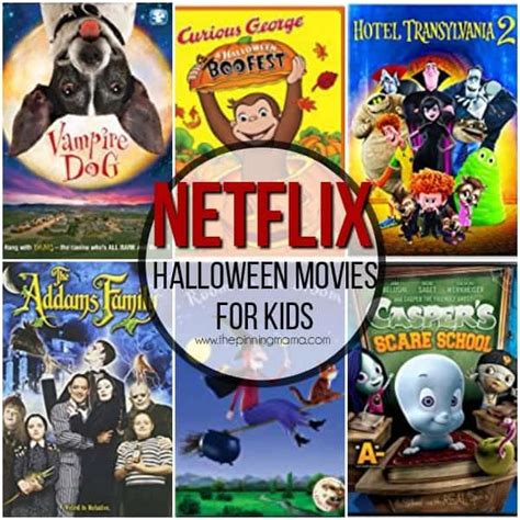 Netflix Halloween Movies for Kids • The Pinning Mama