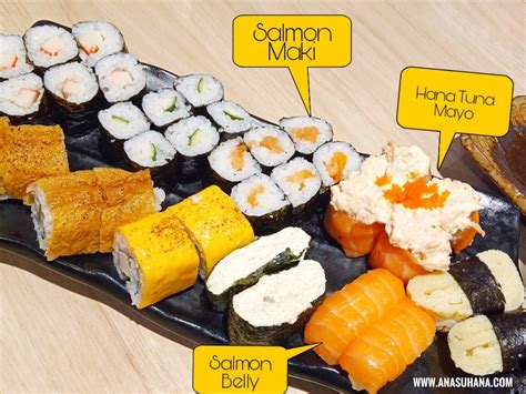 Puas Hati Makan Sushi Halal di Nippon Sushi Batu Caves - Ana Suhana