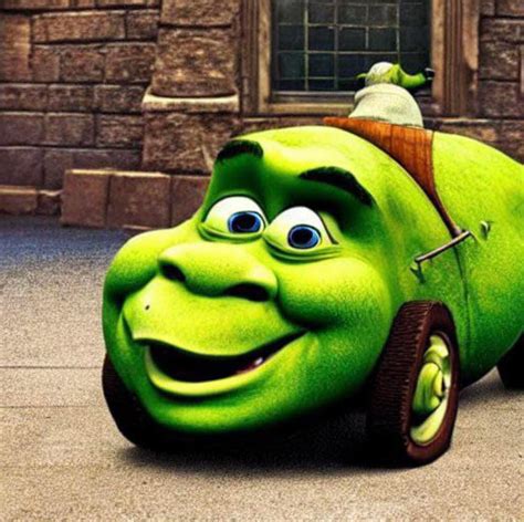 Shrek as a Pixar car : r/Shrek