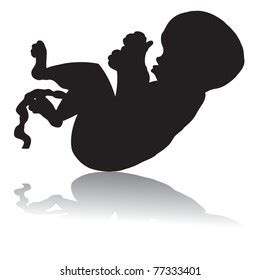 Baby Silhouette Stock Vector (Royalty Free) 77333401 | Shutterstock
