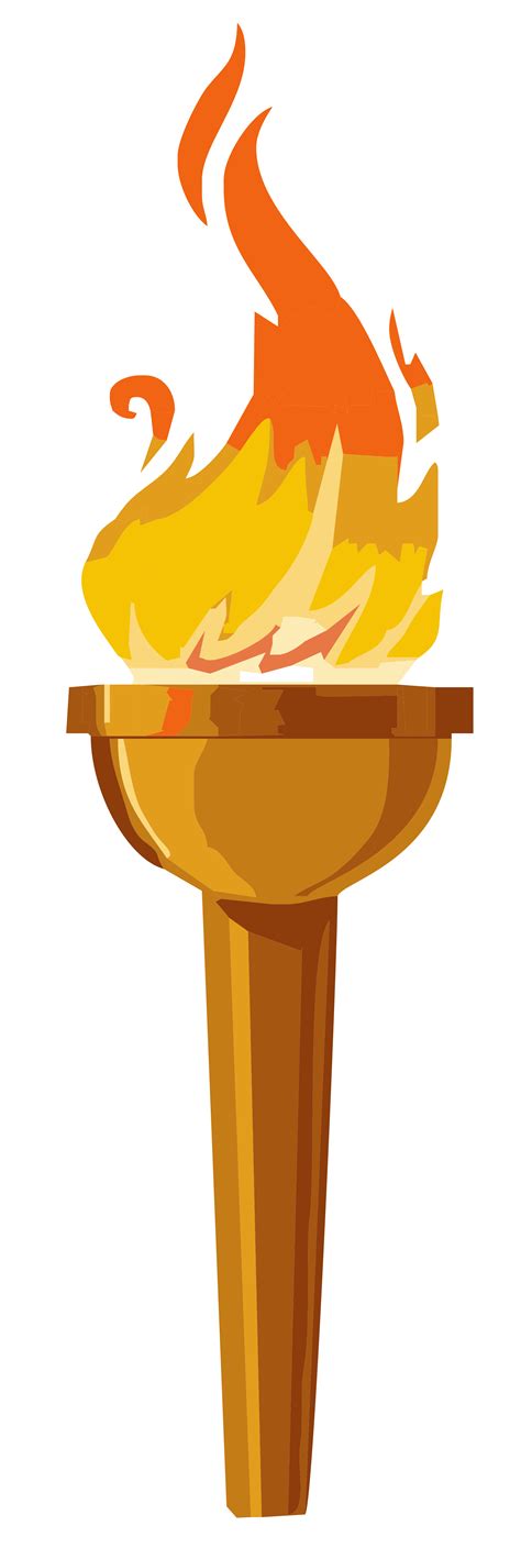 Olympic Torch Clipart - ClipArt Best