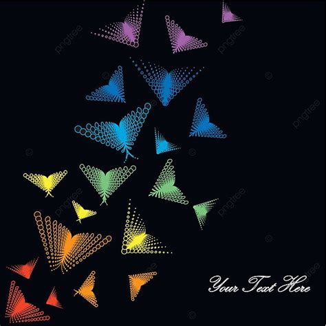 Rainbow Butterflies Beautiful Butterfly Insect Vector, Beautiful, Butterfly, Insect PNG and ...