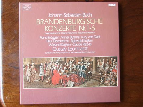 Bach - Brandenburg Concertos No.1-6, Original Instruments, Frans ...