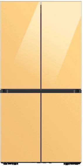 Samsung Bespoke Flex™ 18" Sunrise Yellow Glass French Door Refrigerator Bottom Panel | Colder's ...