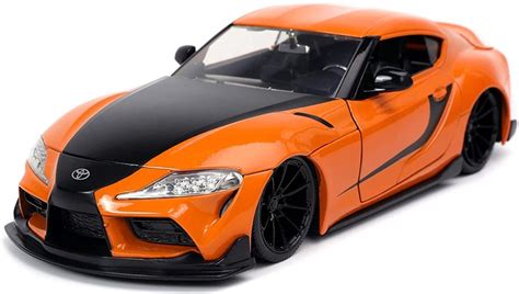 Han's 2020 Toyota Supra, Orange - Jada Toys 32097 - 1/24 scale Diecast ...