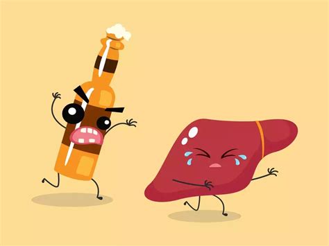 Alcohol-related liver disease: Early signs that signal your liver may be damaged from drinking ...