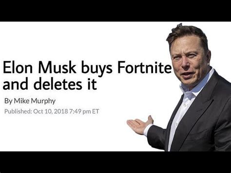 The Elon Musk 'buys' Fortnite rumor explained